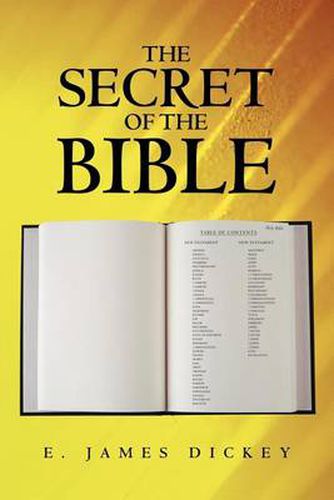 Cover image for The Secret of the Bible