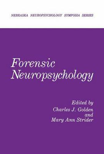 Cover image for Forensic Neuropsychology