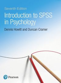 Cover image for Introduction to SPSS in Psychology