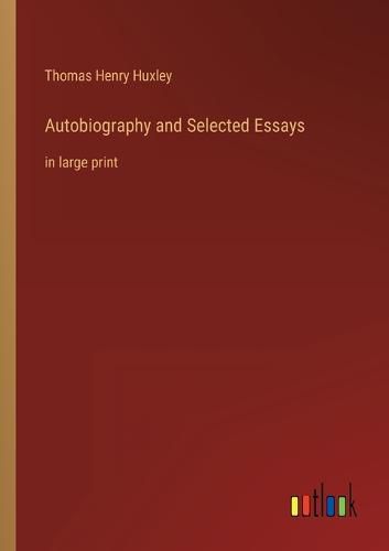 Cover image for Autobiography and Selected Essays