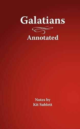 Cover image for Galatians, Annotated