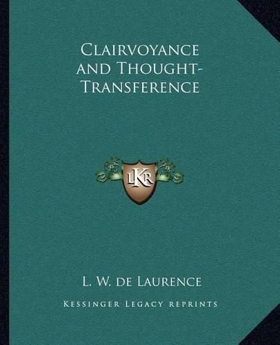 Clairvoyance and Thought-Transference