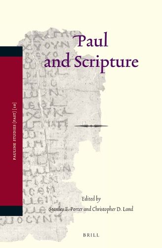 Cover image for Paul and Scripture