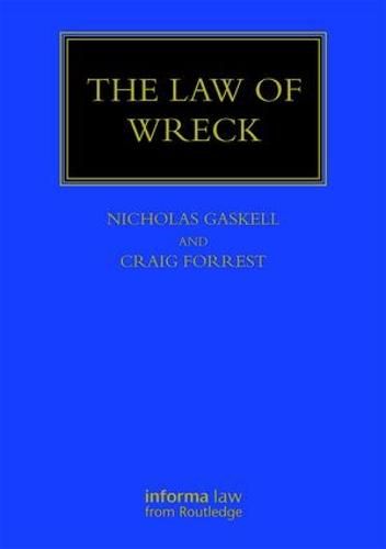 Cover image for The Law of Wreck