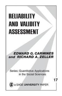 Cover image for Reliability and Validity Assessment