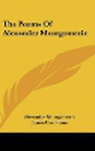 Cover image for The Poems of Alexander Montgomerie