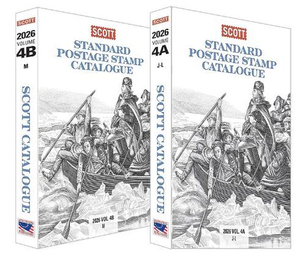 Cover image for 2026 Scott Stamp Postage Catalogue Volume 4: Cover Countries J-M (2 Copy Set)