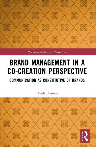 Cover image for Brand Management in a Co-Creation Perspective