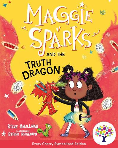 Cover image for Maggie Sparks and the Truth Dragon: Accessible Symbolised Edition
