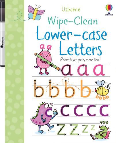 Cover image for Wipe-clean Lower-case Letters