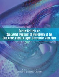 Cover image for Review Criteria for Successful Treatment of Hydrolysate at the Blue Grass Chemical Agent Destruction Pilot Plant