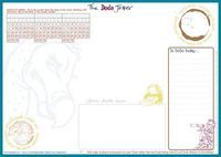 Cover image for The Dodo Jotter Pad - A3 Desk Sized Jotter-Scribble-Doodle-to-do-List-Tear-off-Notepad