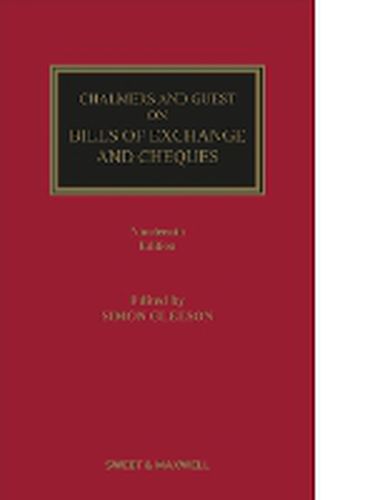 Cover image for Chalmers and Guest on Bills of Exchange and Cheques