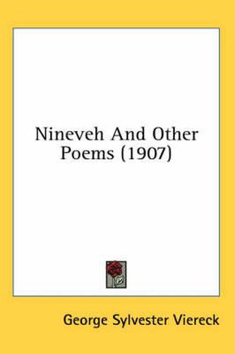 Cover image for Nineveh and Other Poems (1907)