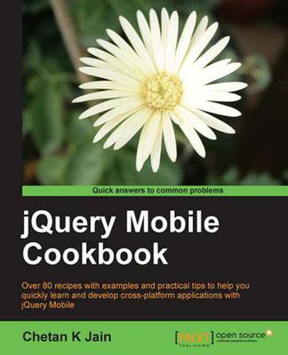 Cover image for jQuery Mobile Cookbook