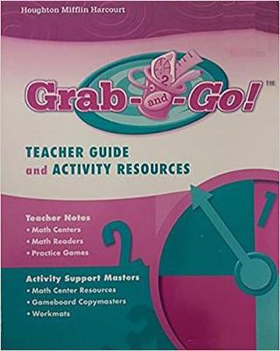 Cover image for Houghton Mifflin Harcourt Math West Virginia: Grab&go Tchr GD & ACT Resources L 4