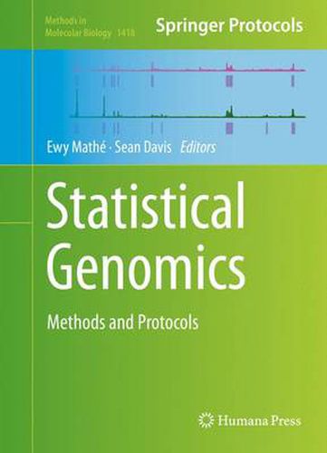 Cover image for Statistical Genomics: Methods and Protocols