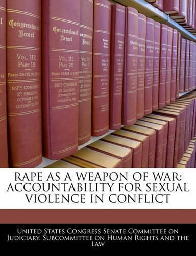 Cover image for Rape as a Weapon of War