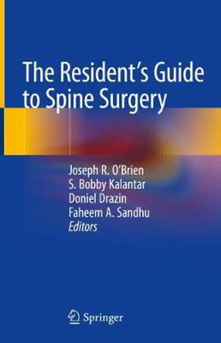 Cover image for The Resident's Guide to Spine Surgery