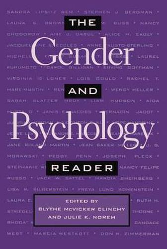 Cover image for The Gender and Psychology Reader