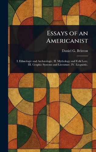 Cover image for Essays of an Americanist