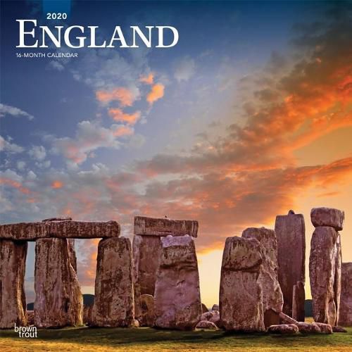 England 2020 Square Wall Calendar