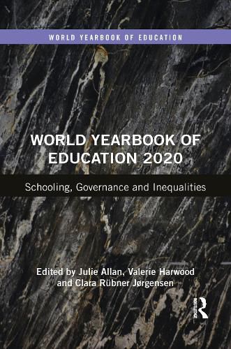 Cover image for World Yearbook of Education 2020: Schooling, Governance and Inequalities