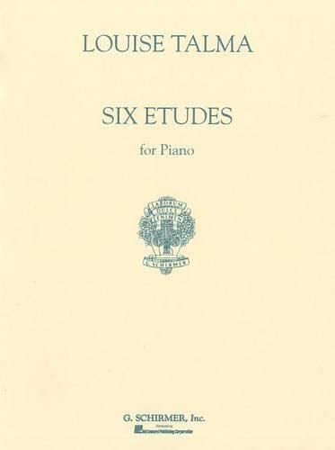 Cover image for Six Etudes for Piano