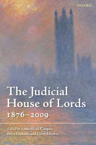 Cover image for The Judicial House of Lords: 1876-2009