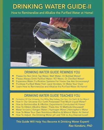 Cover image for Drinking Water Guide-II: How to Remineralize and Alkalize the Purified Water at Home!