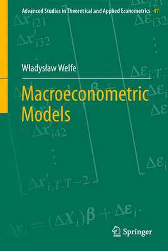 Cover image for Macroeconometric Models