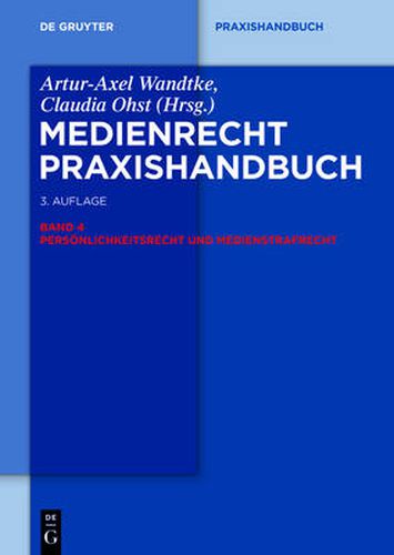 Persoenlichkeitsrecht Und Medienstrafrecht