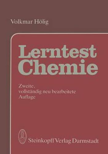 Cover image for Lerntest Chemie