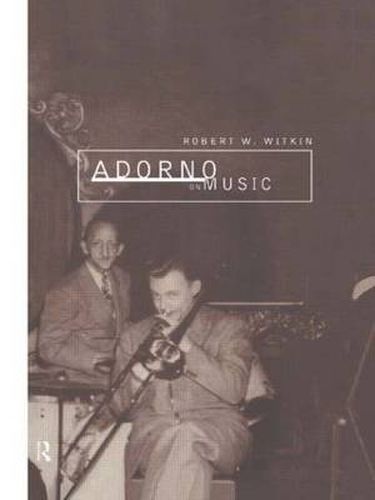 Cover image for Adorno On Music