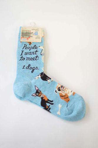People I Want to Meet: Dogs – Crew Socks 