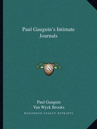 Cover image for Paul Gauguin's Intimate Journals