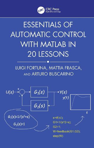 Cover image for Essentials of Automatic Control with MATLAB (R) in 20 Lessons