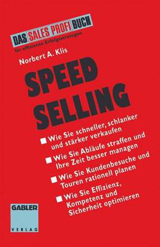 Cover image for Speed Selling