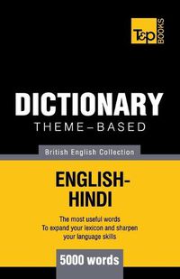 Cover image for Theme-based dictionary British English-Hindi - 5000 words