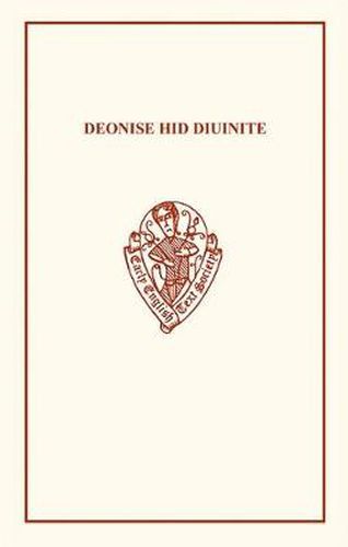 Cover image for Deonise hid Diuinite