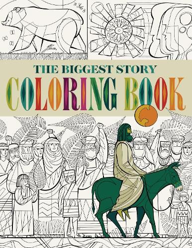 Cover image for The Biggest Story Coloring Book