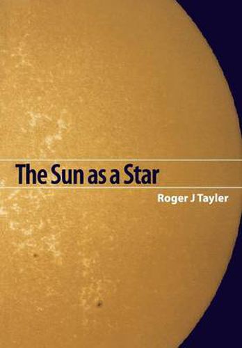 Cover image for The Sun as a Star