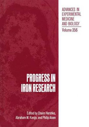 Cover image for Progress in Iron Research