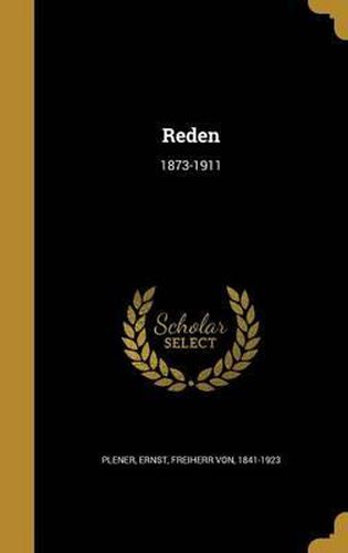 Cover image for Reden: 1873-1911