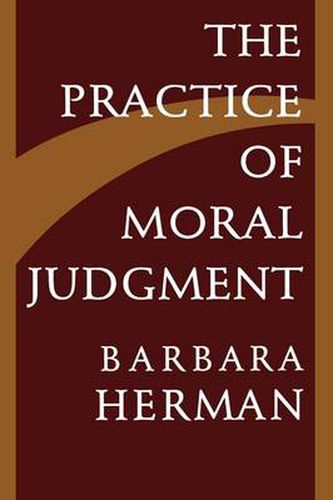 Cover image for The Practice of Moral Judgment