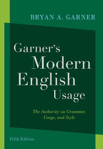 Cover image for Garner's Modern English Usage