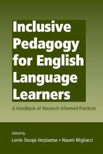 Cover image for Inclusive Pedagogy for English Language Learners: A Handbook of Research-Informed Practices