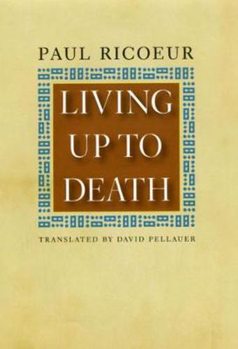 Cover image for Living Up to Death