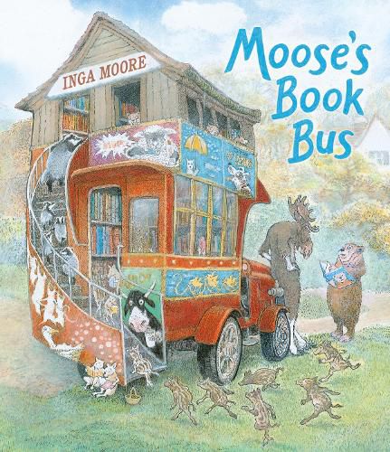 Cover image for Moose's Book Bus