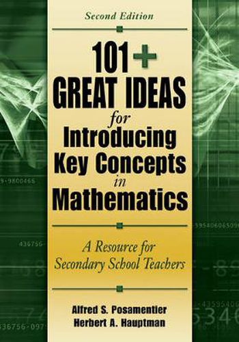 Cover image for 101+  Great Ideas for Introducing Key Concepts in Mathematics: A Resource for Secondary School Teachers